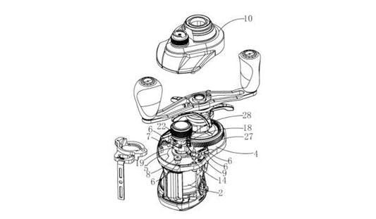 A durable and corrosion-resistant fishing reel(Patent Number:CN 218649799 U) - Loongze Fishing Reel