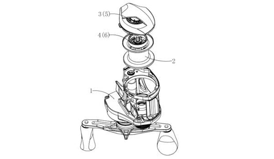A fishing reel with a dual-adjustment brake mechanism(Patent Number: CN 218073136 U) - Loongze Fishing Reel